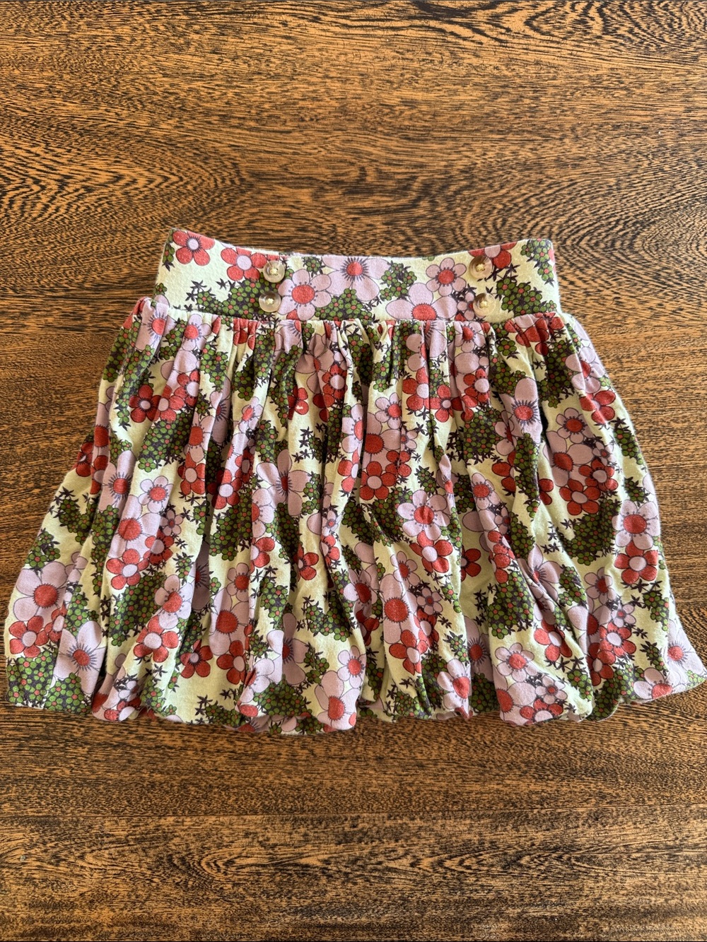 kate quinn Floral bubble Skirt